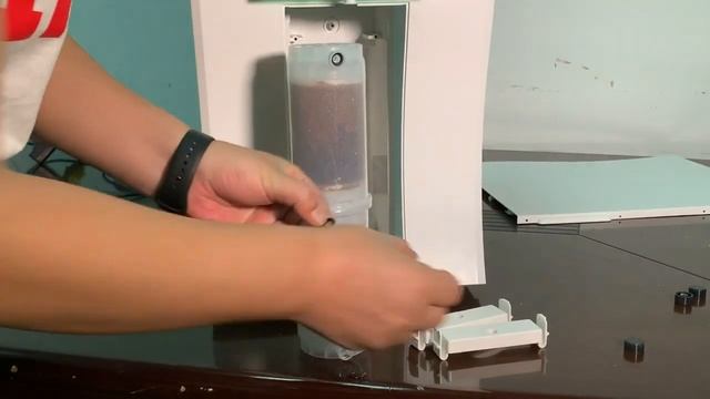 Installation of CR SP303M ultra purification cartridge in Heal Force Smart Mini смотреть онлайн