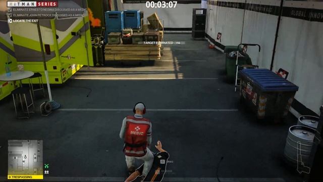 HITMAN 2 Miami - "The Riviera Restoration" Escalation - All levels Silent Assassin Rating смотреть онлайн