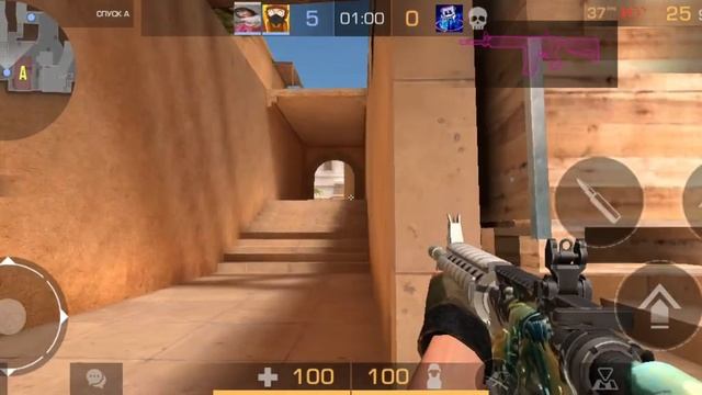 Играю Standoff 2 на 2 - 3 Silver Союзники смотреть онлайн