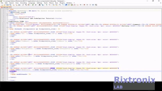 How to display table record code igniter phpmysql смотреть онлайн