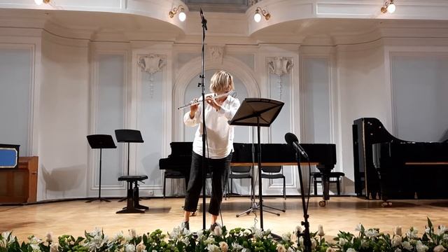 Вил Офферманс. Tsuru-no-Sugomori (Гнездование журавлей) для флейты соло - исполняет Ольга Ивушейков