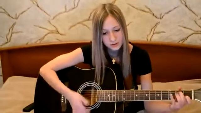 Девушка играет на гитаре смотреть онлайн