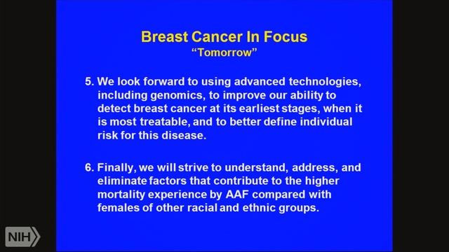 TRACO 2016: Breast cancer and Cancer health disparities смотреть онлайн
