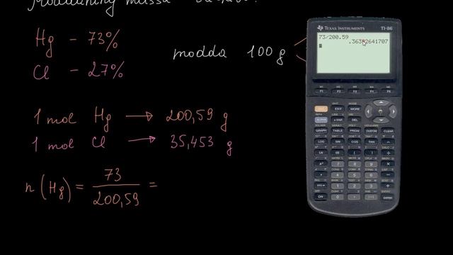 Massa tarkibi orqali moddaning empirik formulasini aniqlash | Kimyo смотреть онлайн