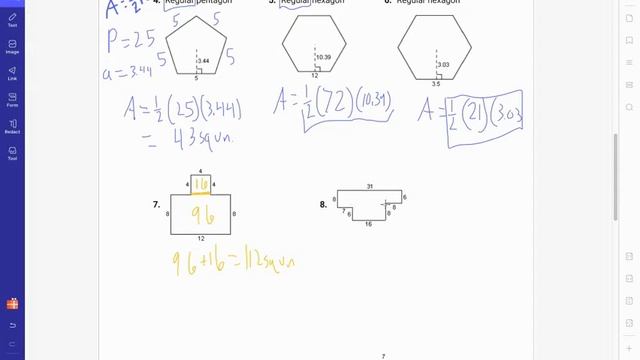 8.9.3 Area and Perimeter of Polygons смотреть онлайн