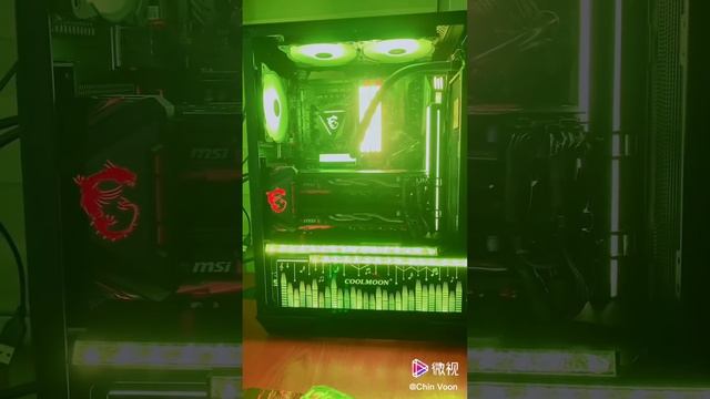 MSI MPG GUNGNIR 110R WITH COOLMOON ARGB LIGHT смотреть онлайн