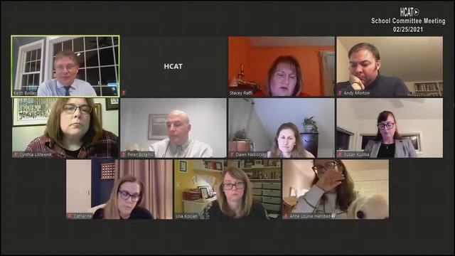 Holliston School Committee - February 25, 2021 смотреть онлайн