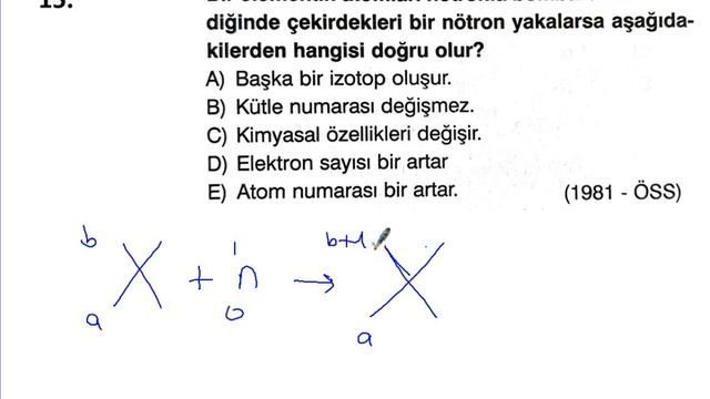 ÖSYM Soru ve Çözümleri Radyoaktiflik-2 смотреть онлайн