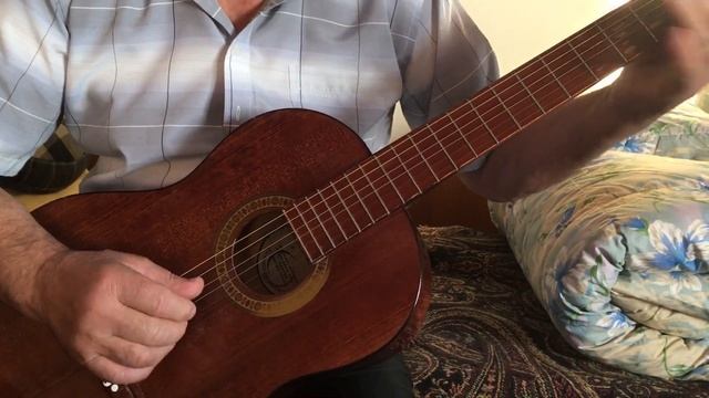 Кавер на гитаре .