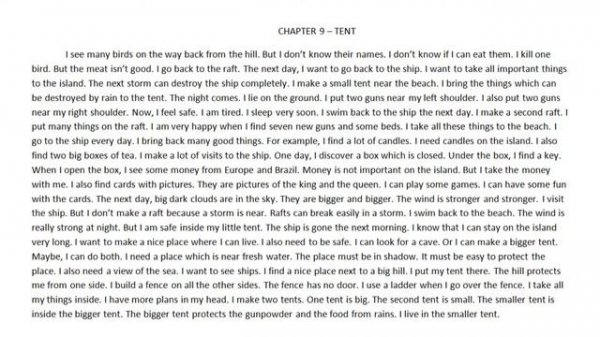 Reading and Listening | English for Beginners | Robinson Crusoe - Level 1 - CHAPTER 9