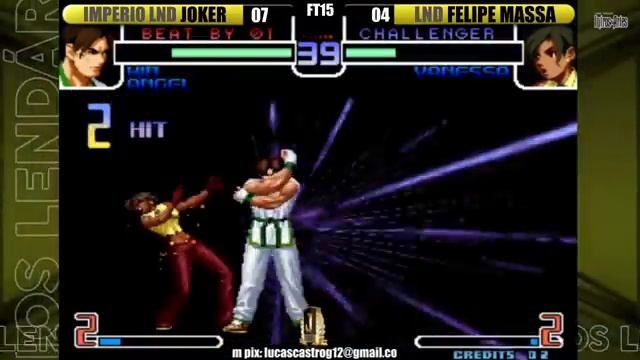 JOKER VS FELIPE MASSA  - CAMPEONATO LENDARIOS DE KOF 2002