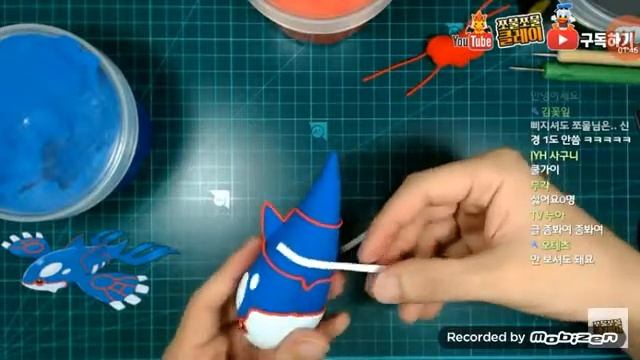 How to make kyogre pokemon by using polymer clay смотреть онлайн