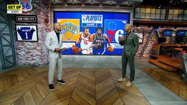 JWill fully expects the 76ers TO WIN Game 4 vs. the Knicks 🍿 | Get Up смотреть онлайн
