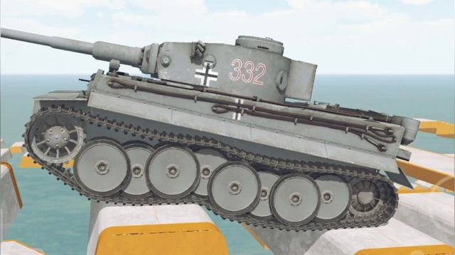 German military equipment 6 | Tank physics mobile | Simulation of the chassis of the tank смотреть онлайн
