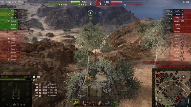 Мир танков бой на Яге,один против двух. смотреть онлайн