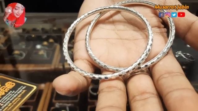 রুপা চান্দির সলিড চুড়ি বালা রুলি দাম /rupa chandi bangle смотреть онлайн