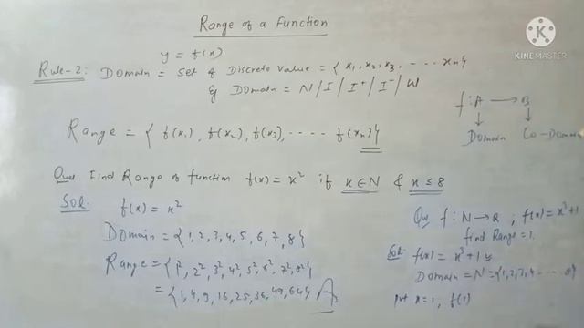 Function-10#Range of a fn-2#Class-11th/12th#IIT-JEE#Er Mithilesh Kumar смотреть онлайн