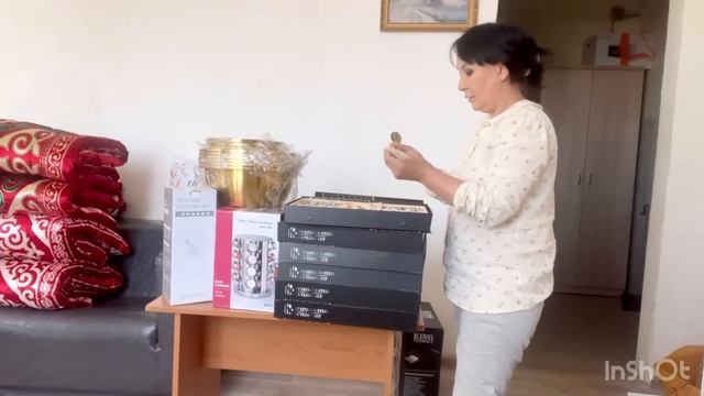 Распаковка Посуды|Поездка в маленький городок|Шашлычим с Внуком| #Казашка домашний влог смотреть онлайн