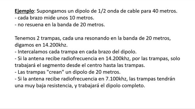#0112 Que es una trampa para antena, como funciona, diferencia con bobina. Trampas, por XQ2CG смотреть онлайн