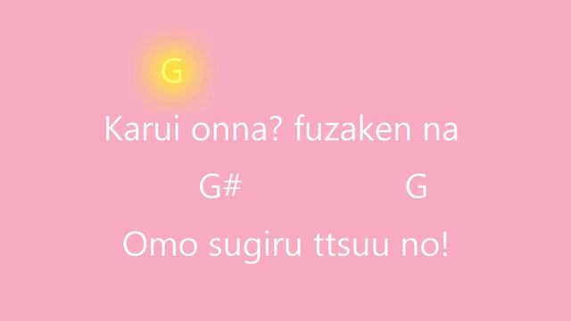 HoneyWorks - Kawaikute Gomen Guitar Chord With Lyrics HKR Ch