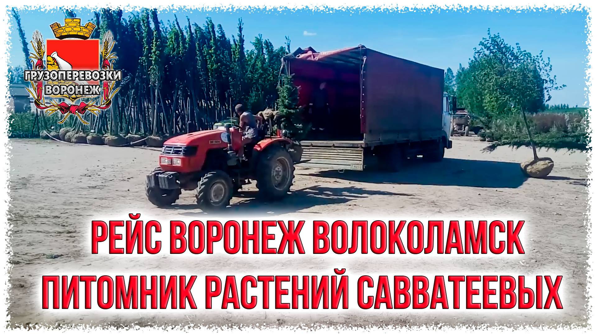 Рейс на Мазике Воронеж Волоколамск Питомник растений Савватеевых смотреть онлайн