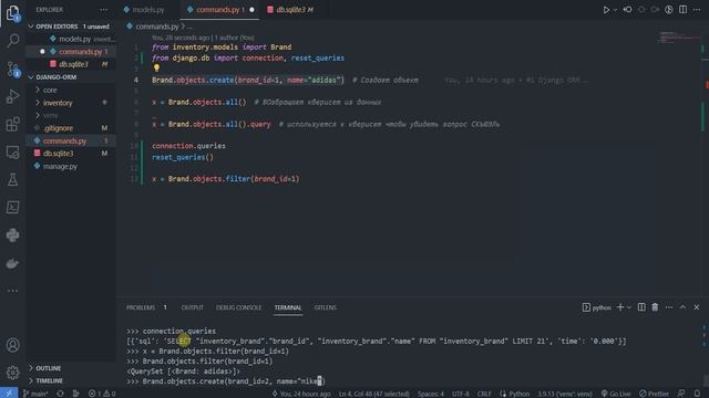 Django ORM Совершенствуем...filter, count, values #2 смотреть онлайн