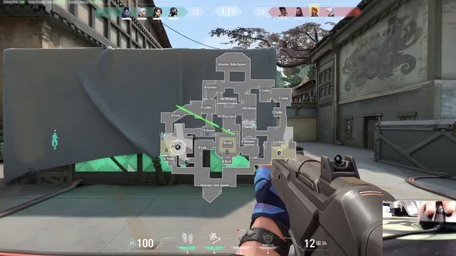 6 digit osu aim training + Valorant comp смотреть онлайн