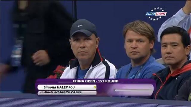 Sharapova vs Halep Highlights смотреть онлайн