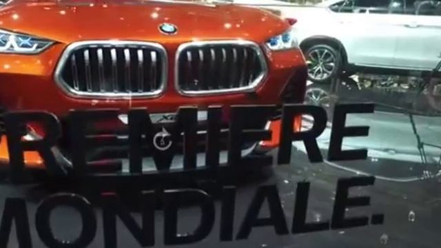 BMW X2 Concept at the 2016 Paris Auto Show смотреть онлайн