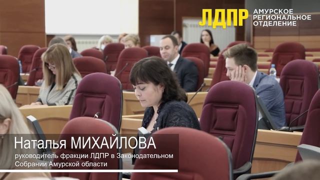 Увеличить поступления в бюджет и обеспечить амурчанам больше рабочих мест, предложили в ЛДПР смотреть онлайн