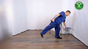 Как правильно ходить и поворачиваться с ходунками, костылями, тростью. После инсульта с гемипарезом.