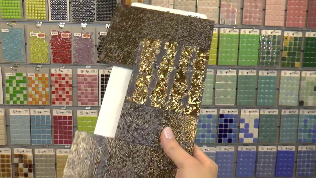 Мозаика из вулканического туфа