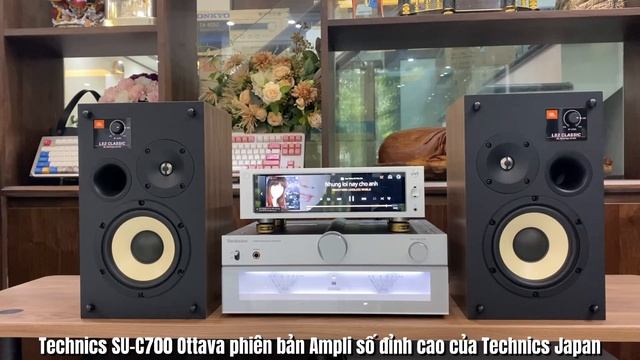 Technics SU-C700 Ottava phiên bản Ampli số đỉnh cao của Technics Japan смотреть онлайн