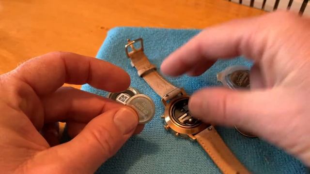 How To Open Fossil Q Smart Watch & Replace Battery