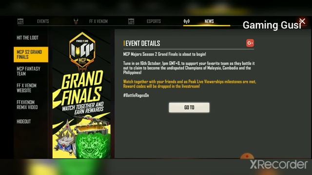 Free fire glood wall skin Redeem code today singpore server Gusi gaming ff #ffredeemcodetoday смотреть онлайн