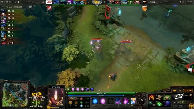G-1 League LAN-Finals - Playoff - LGD.cn vs Orange Game 1 смотреть онлайн