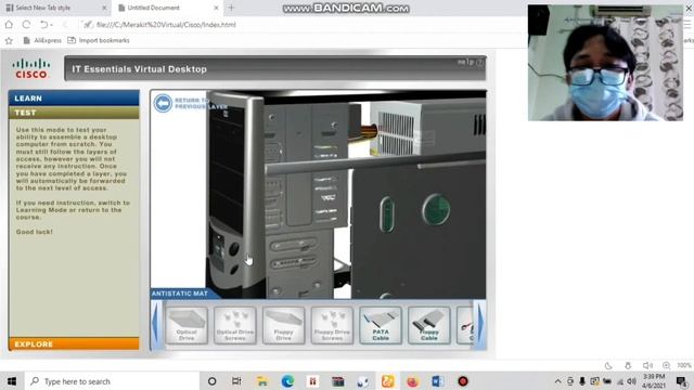 | Tutorial Merakit Komputer menggunakan Software Cisco IT Essentials Virtual Desktop | Hardware смотреть онлайн