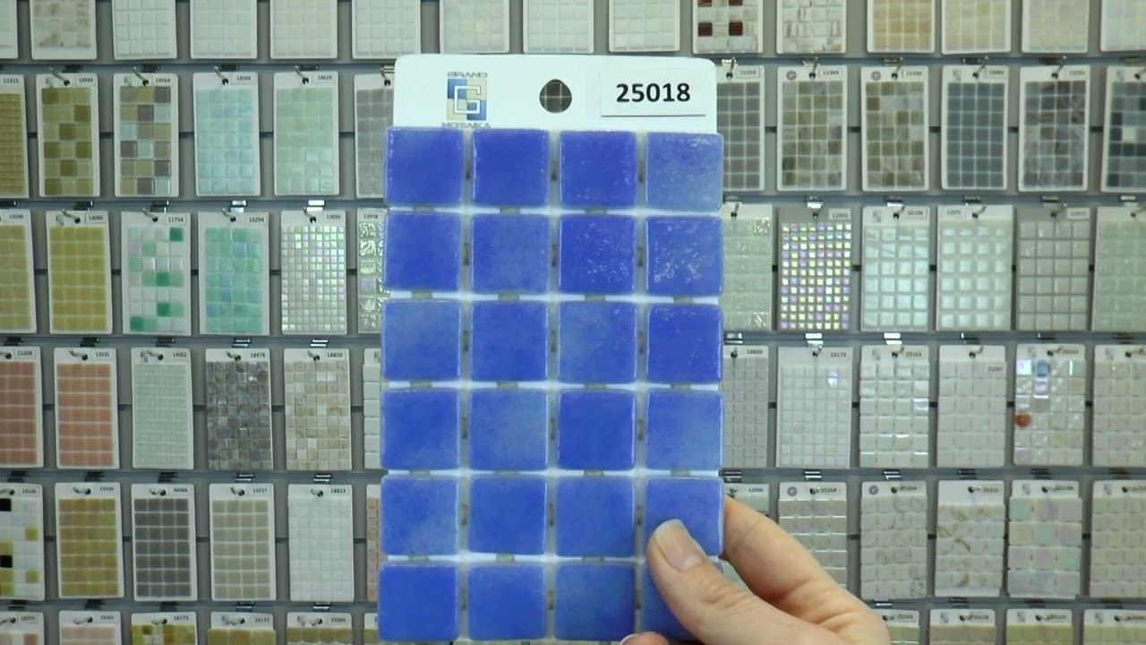 Стеклянная мозаика артикул 25018 смотреть онлайн