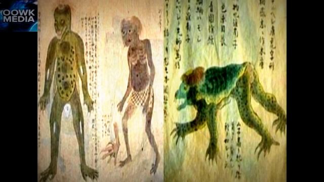 Are these the bones of a water demon? ‘Remains’ of mythological Kappa to go on show in Japan !!! смотреть онлайн