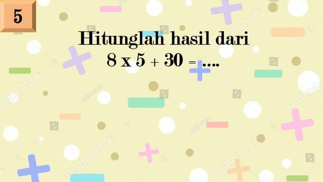 Latihan soal | Operasi Hitung Campuran | Matematika смотреть онлайн