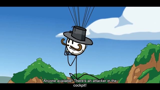 Every time when someone use gun in THSC! | The Henry Stickmin Collection смотреть онлайн