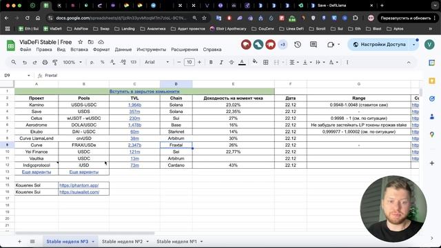 10 вариантов куда пристроить стейблкоины! Заработок в DeFi | Неделя №3