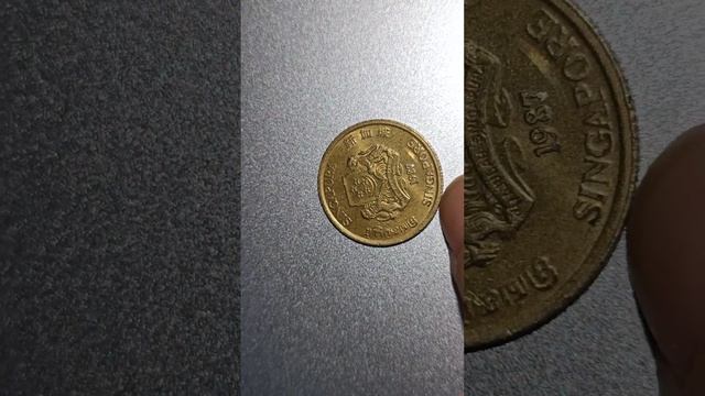 5 cent Singapore coin 1987 смотреть онлайн