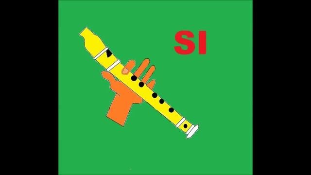 8 notas fáciles para flauta Dulce. Con audio e imágenes explicativas. смотреть онлайн