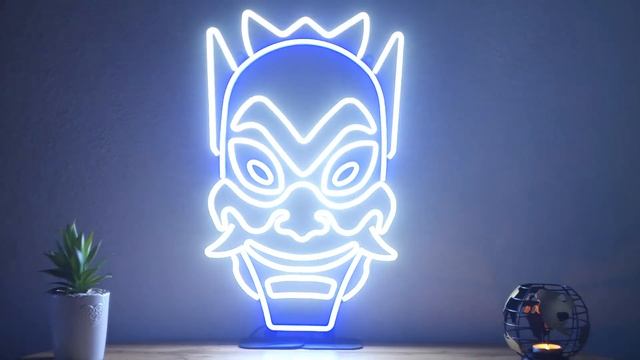 Avatar Blue Spirit Mask LED Neon #avatarthelastairbender #avatar #atla #aang #zuko #katara #sokka смотреть онлайн