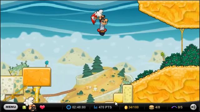 Papa Louie 2 Gameplay, Burger Hunting With Papa Louie! Level 5 [HD]