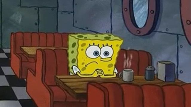 spongebob coffee shop gif смотреть онлайн