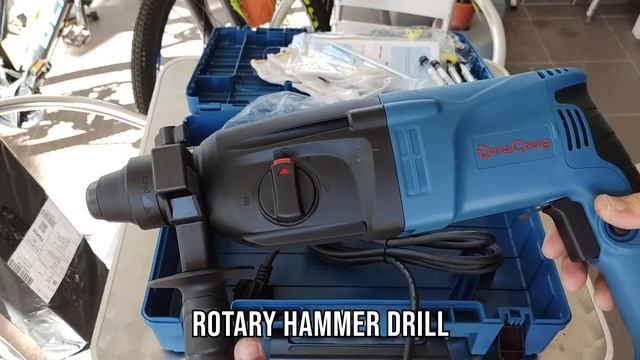 DONGCHENG ELECTRIC ROTARY HAMMER DRILL DZC 05-26B | SETANDING BOSCH | UNBOXING