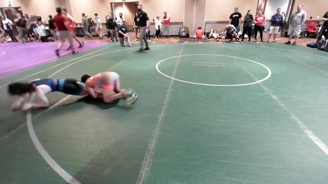 94 Lbs Semifinal - Tyler Garvin, Lancaster Alliance Wrestling Club (LAW) Vs Caden Smith, Tech Squa смотреть онлайн
