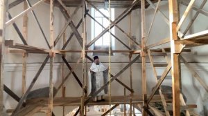 Здравствуйте, дорогие братья и сестры, посмотрите пожалуйста как проходят наши высотные работы🙏